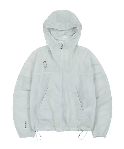 [SIERRA DESIGNS] Grandmothership Lightweight Windshell Jacket - Light Grey / W) 그랜드마더십(GRAND MOTHERSHIP) 경량 윈드쉘 자켓 LIGHT GREY