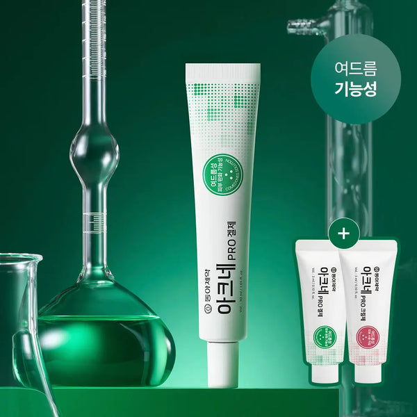 [DONGA] Dong-A Pharmaceutical Acne Pro Gel 30ml Special Set (+3ml + Cream 3ml) / [단독기획] 동아제약 아크네 프로 겔제 30ml 기획(+3ml+크림제3ml)