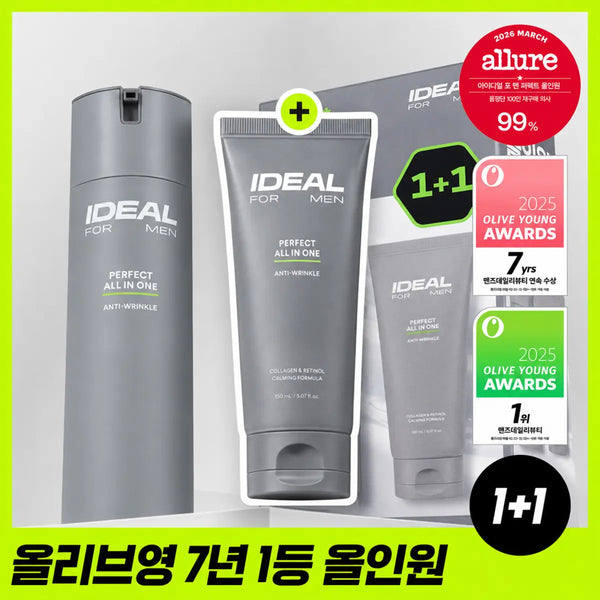 [IDEAL FOR MEN] Ideal For Men Perfect All-in-One 150ml / [7년 연속 1위] 아이디얼포맨 퍼펙트 올인원 150ml 단품/기획