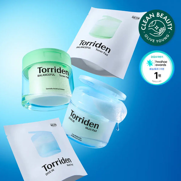 [Torriden] Torriden Pad Dive-In / Balanceful Refill Kit (Choose 1 of 2 Options: Hydrating / Calming) / [1+1] 토리든 패드 다이브인/밸런스풀 리필기획 2종 택 1(수분/진정)