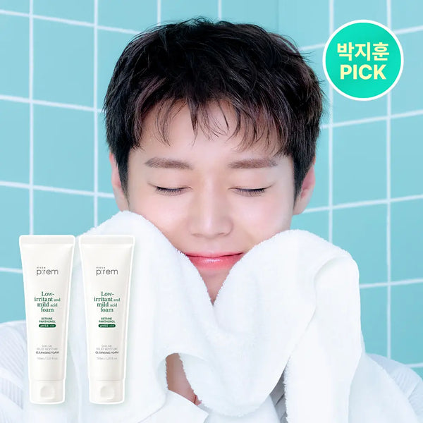 [makeprem] make p:rem Safe Me. Relief Moisture Cleansing Foam 150ml (1+1 Set) / 메이크프렘 세이프 미 릴리프 모이스처 클렌징폼 150ml 1+1 기획