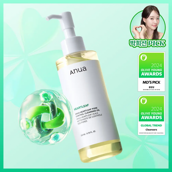 [Anua] Anua Acnes Pore Deep Cleansing Oil 200ml / [박희선Pick/피지순삭] 아누아 어성초 피지쏙 클렌징오일 200ml
