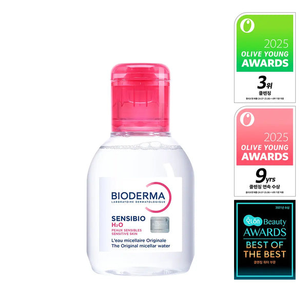 [BIODERMA] Bioderma Sensibio H2O Micellar Cleansing Water 100ml / 바이오더마 센시비오 H2O 100ml(클렌징워터)