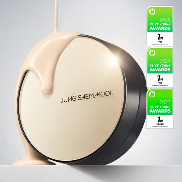 [JUNGSAEMMOOL] Jung Saem Mool Essential Skin Nuder Cushion (Case + Refill) / [촉촉윤광쿠션] 정샘물 에센셜 스킨 누더 쿠션/본품+리필