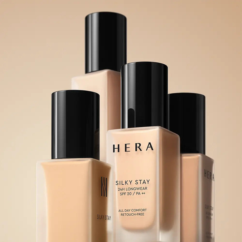 [HERA] Hera Silky Stay 24H Longwear Foundation 30g (9 Colors) / 헤라 실키 스테이 24H 롱웨어 파운데이션 30g 9 Colors