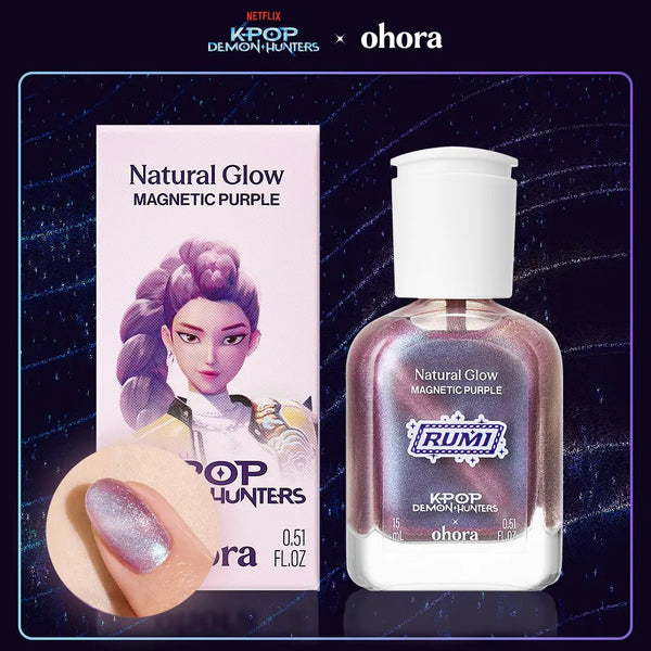 [ohora] Ohora Magnetic Nail Hardener 15ml (3 Colors) / [NEW/케데헌 콜라보] 오호라 자석 네일강화제 15ml 3colors