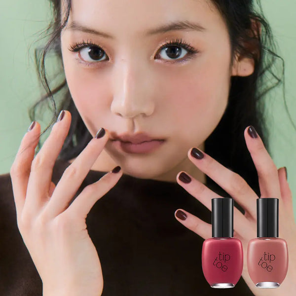 [tiptoe] Tiptoe Syrup & Paint & Shimmer Nail Polish - 23 Colors / [NEW] 팁토우 시럽 & 페인트 & 쉬머 네일 폴리쉬 23 Colors