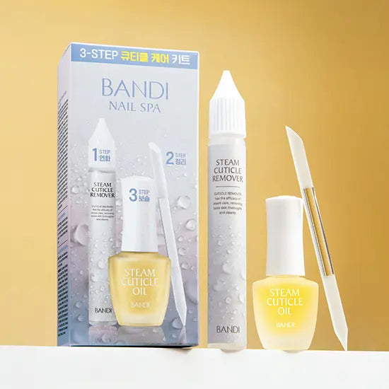 [BANDI] Bandi Steam Cuticle Oil & Cuticle Care Kit (2 Types) / [베스트] 반디 스팀 큐티클 오일 & 큐티클 케어 키트 2종