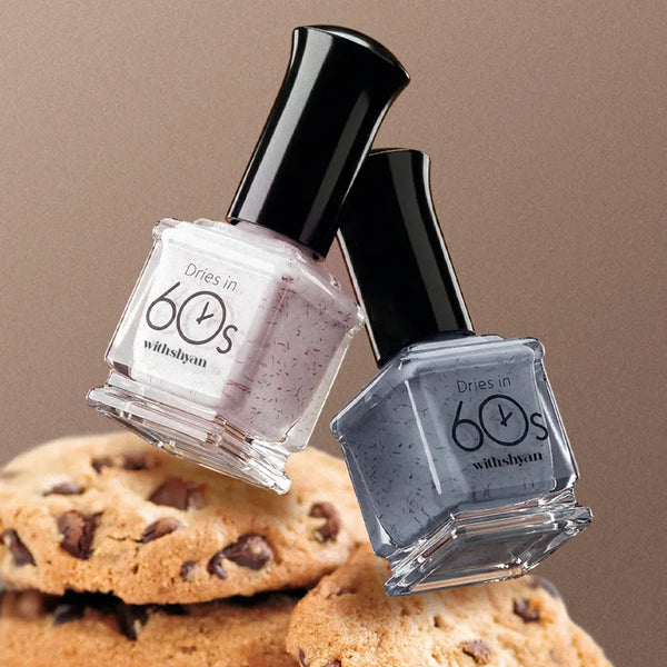 [withshyan] WithShyan 60 Second Nail Polish - Syrup Solid Glitter (9ml) / [NEW/칩라인] 위드샨 60초 매니큐어 시럽 솔리드 글리터 9ml 30종