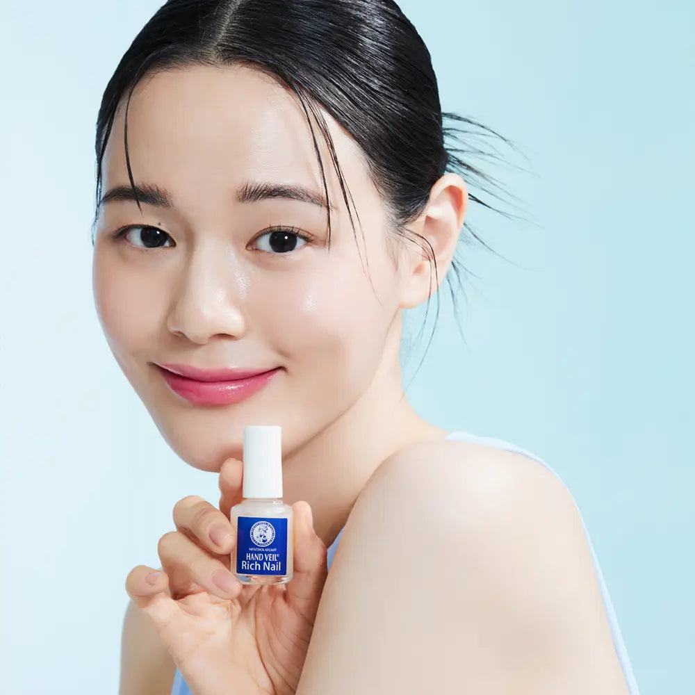 [MENTHOLATUM] Mentholatum Hand Veil Beauty Premium Rich Nail Repair Coat 10ml / [고농축단백질/손톱강화] 멘소래담 핸드베일 뷰티 프리미엄 리치네일 리페어 코트 10ml