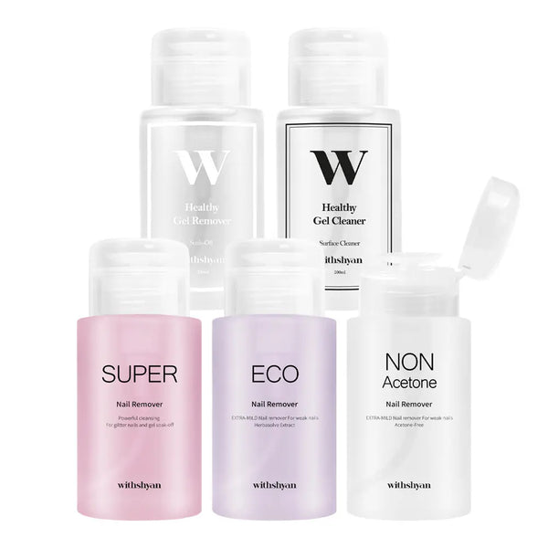 [withshyan] With.Shahn Pump Type Remover 200ml (5 Types) / [베스트] 위드샨 펌프형리무버 200ml 5종