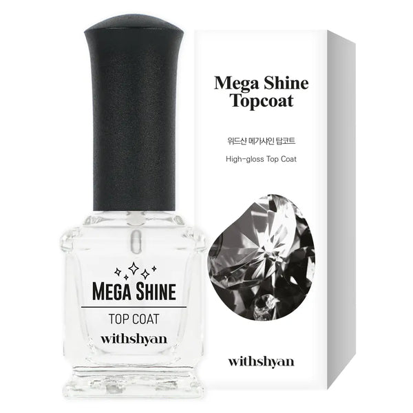 [withshyan] Witchan Mega Shine Top Coat 15ml / 위드샨 메가샤인탑코트 15ml