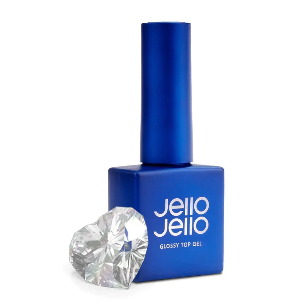 [JelloJello] JellO JellO Non-Wipe High Glossy Top Gel / 젤로젤로 논와이프 고광택 글로시탑젤