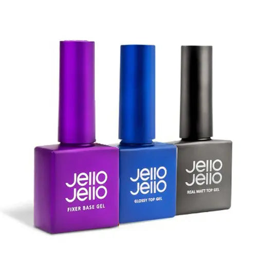 [JelloJello] Zelo Zelo Fixer Base Gel Trio / 젤로젤로 픽서베이스젤 3종