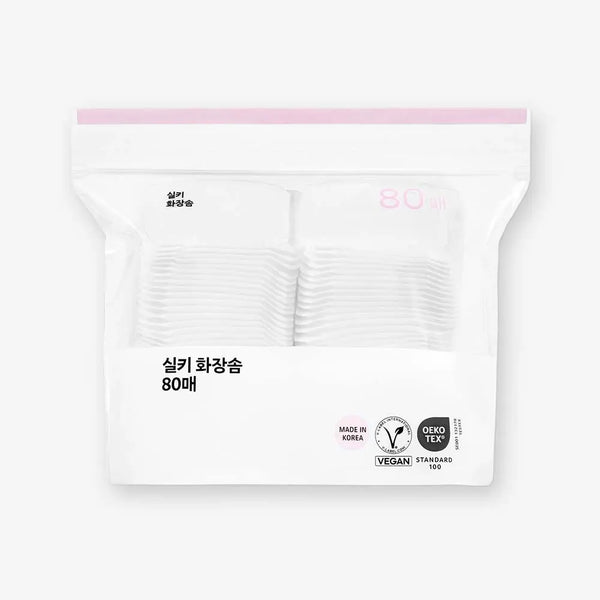 [Oliveyoung] Olive Young Silky Cotton Pads 80 count / 올리브영 실키화장솜 80매