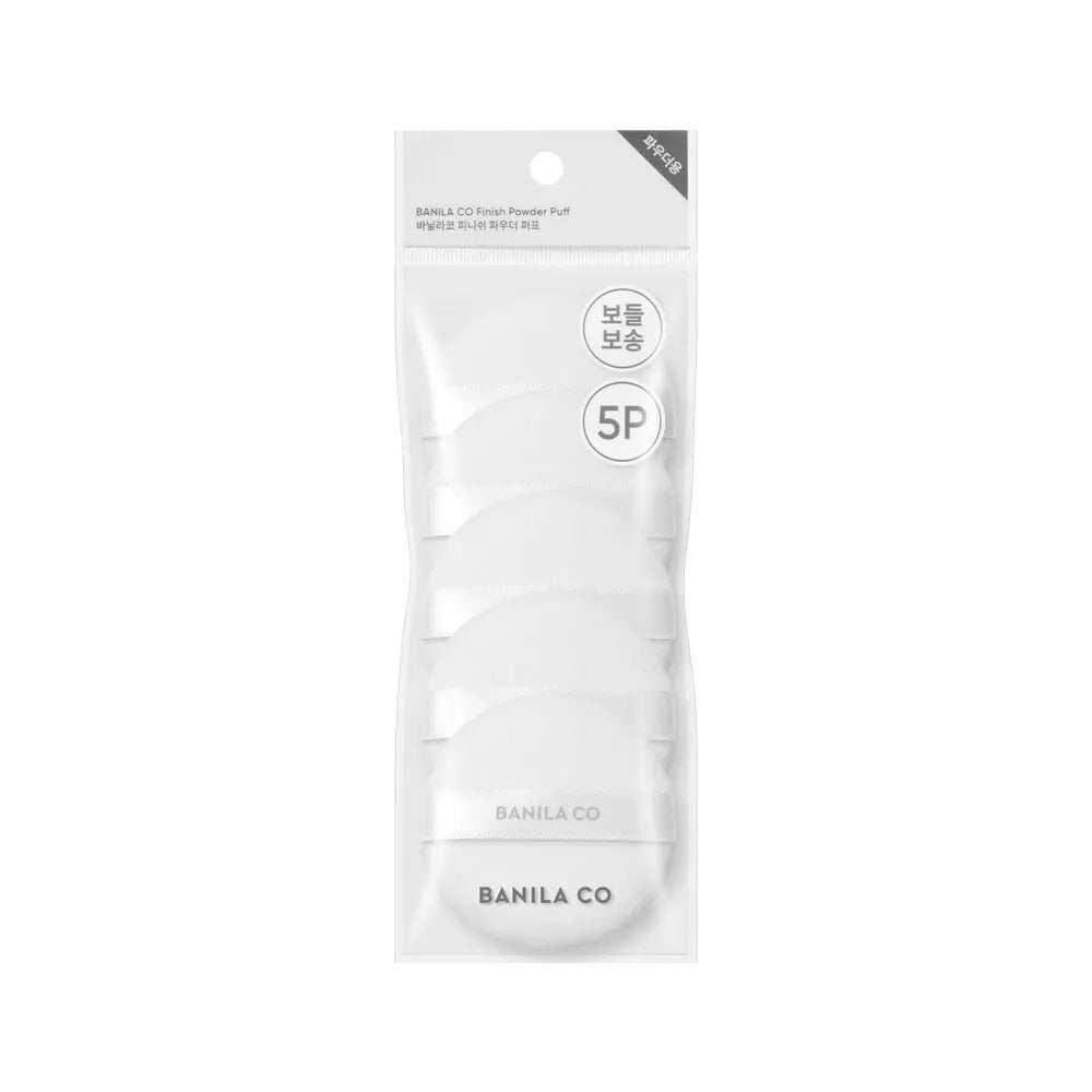 [banilaco] Banila Co. Prime Primer Finish Powder Puff (5 Count) / 바닐라코 프라임 프라이머 피니쉬 파우더 퍼프 5개입