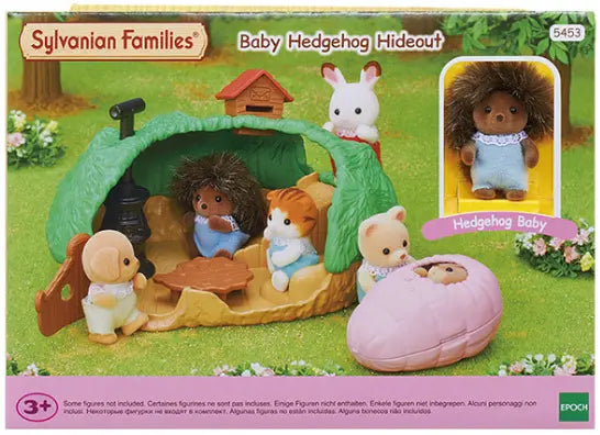 [실바니안 패밀리] Sylvanian Families Baby Hedgehog Cradle Basket Accessory Doll Figure Set / [실바니안 패밀리] 5453-아기 고슴도치 요람바구니 소품 인형 피규어 세트