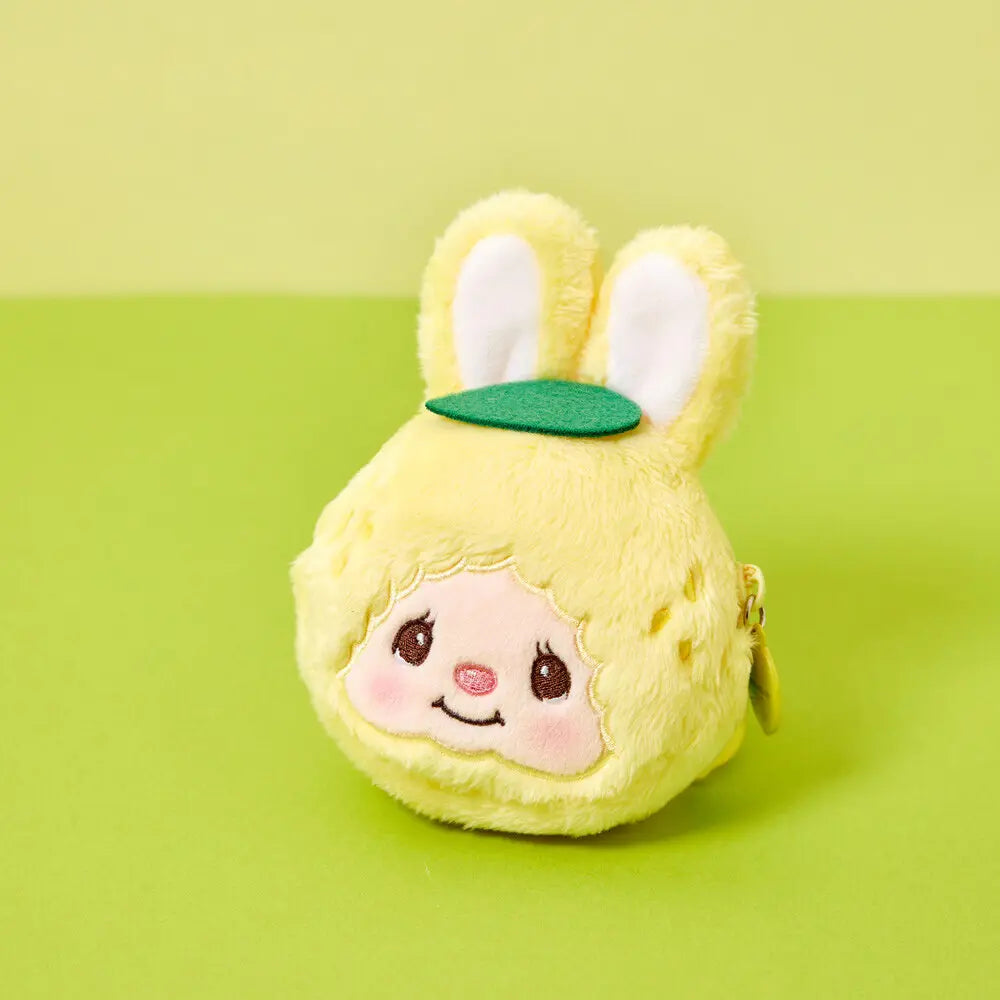 [10X10] Ten by Ten Monchhichi Face Pouch Keychain - Lemon Chimutan / 텐바이텐 몬치치 얼굴파우치키링_레몬 치무탄