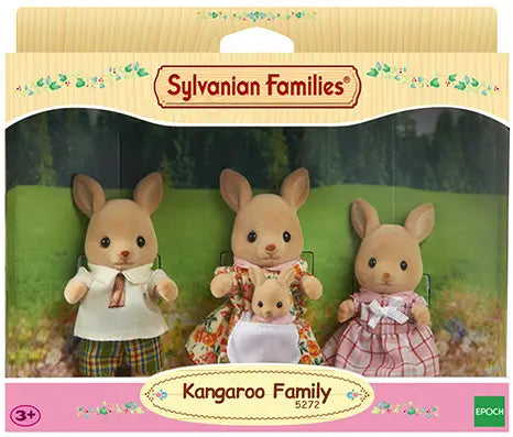 [실바니안 패밀리] Sylvanian Families 5272 Kangaroo Family Dolls / [실바니안 패밀리] 5272-캥거루 가족 인형 피규어