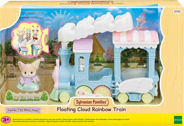 [실바니안 패밀리] Sylvanian Families Desert Fox Rainbow Cloud Train Playset / [실바니안 패밀리] 5702-사막여우 무지개 구름 기차 소품 인형 피규어 세트