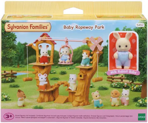[실바니안 패밀리] Sylvanian Families Baby Swing Park Playset / [실바니안 패밀리] 5452-아기 실바니안 그네 공원 소품 인형 피규어 세트