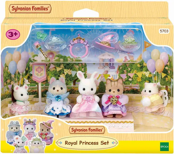 [실바니안 패밀리] Sylvanian Families 5703 Baby Princess Playset / [실바니안 패밀리] 5703-베이비 프린세스 소품 인형 피규어 세트