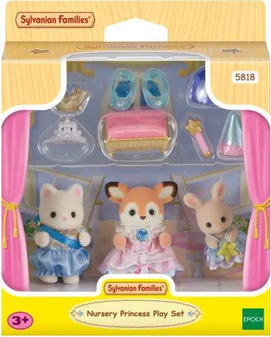 [실바니안 패밀리] Sylvanian Families 5818 Kindergarten Princess Play Set / [실바니안 패밀리] 5818-유치원 공주연극 소품 인형 피규어 세트