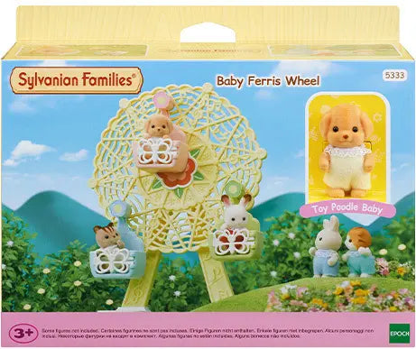 [실바니안 패밀리] Sylvanian Families 5333 Baby Ferris Wheel Playset / [실바니안 패밀리] 5333-아기 관람차 소품 인형 피규어 세트