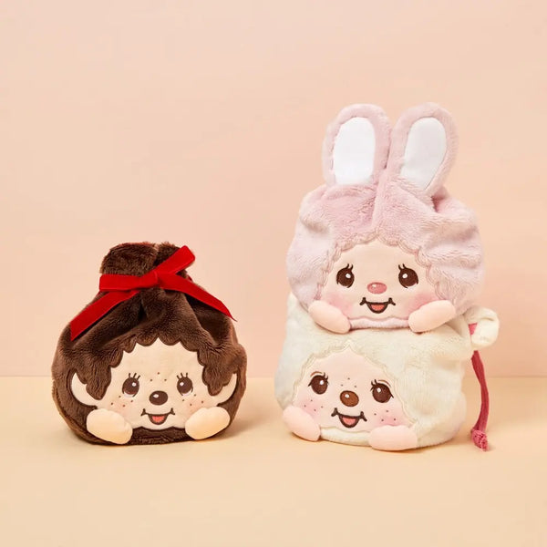 [10X10] Monchhichi String Pouch (3 Types) / 텐바이텐 몬치치 스트링 파우치 (3종)