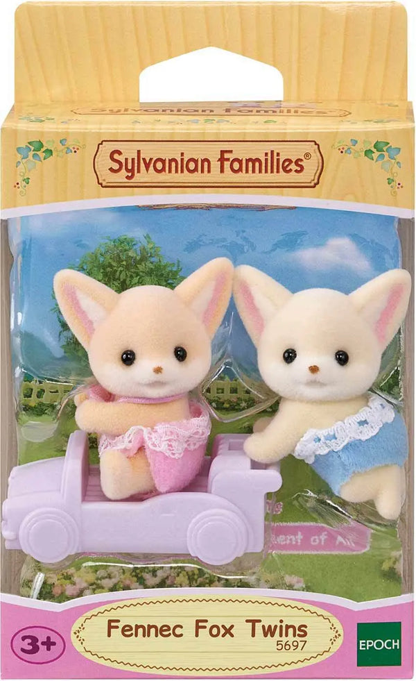 [실바니안 패밀리] Sylvanian Families Twin Desert Fox Figures / [실바니안 패밀리] 5697-사막여우 쌍둥이 인형 피규어