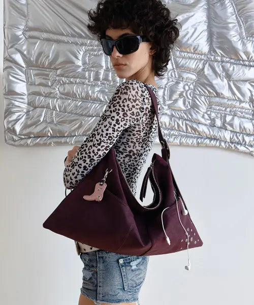 [SAND MUSEUM] RORA HOBO BAG [Purple]