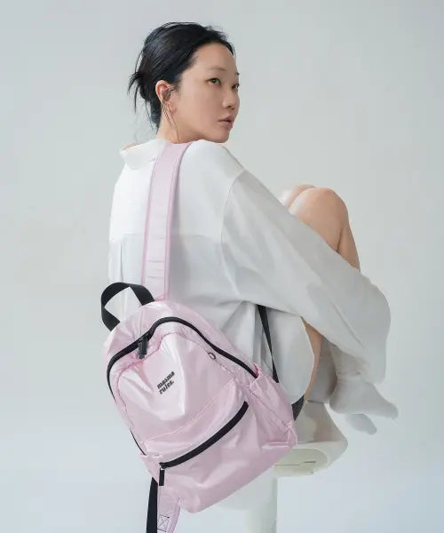[MASMARULEZ] mini ver. daily backpack_Glow pink