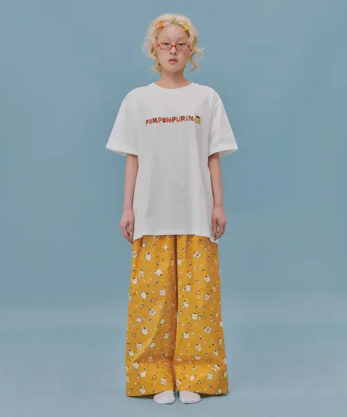[OGGITT] Uni Pompompurin Dormitory Pants Pudding Orange / (uni)폼폼푸린 도미토리 팬츠 푸딩오렌지