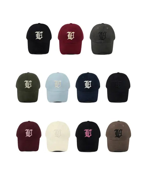 [LIN AVENUE] New LA Bold Cotton Baseball Cap – 11color / 뉴 LA 볼드 코튼 볼캡 - 11color