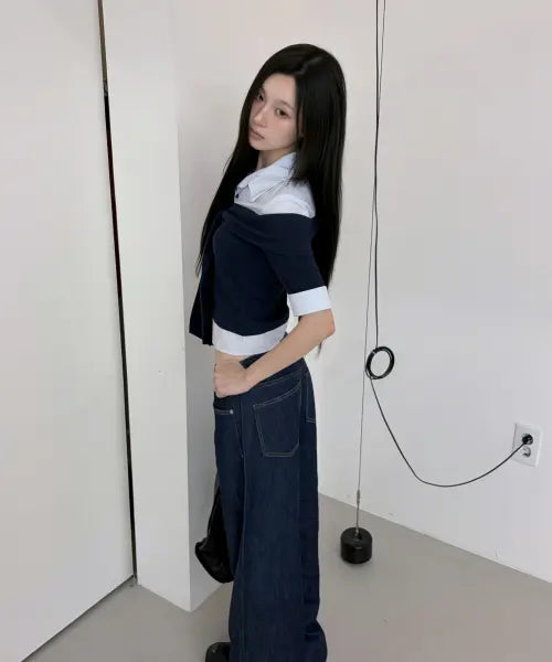[MIXXO] Light Wide Fit Denim Pants_MIWTJG713J / 라이트 와이드핏 데님_MIWTJG713J
