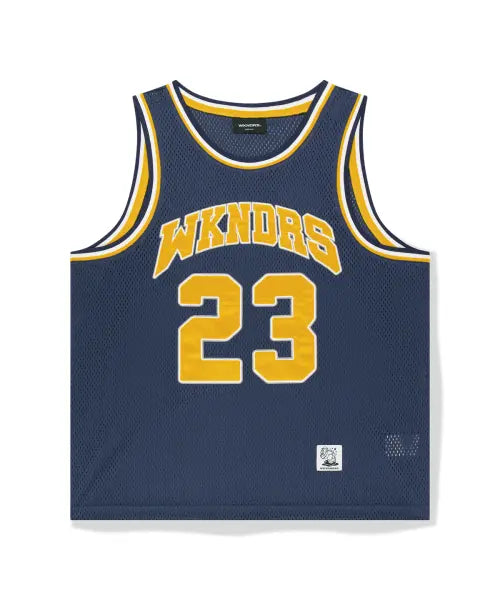 [WKNDRS] OG BASKETBALL JERSEY (NAVY)
