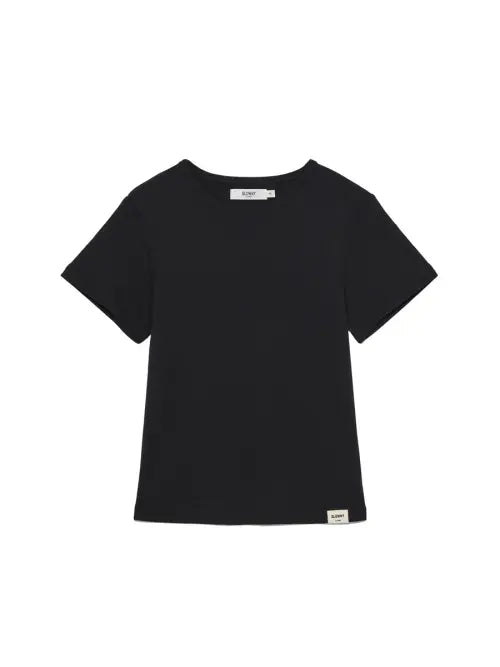 [GLOWNY] G BABY TEE (LONG VERSION) (BLACK)