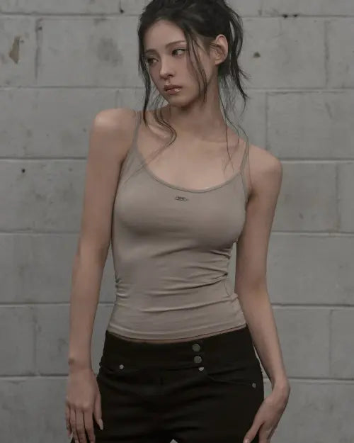 [KHAKIPOINT] Muted Core Sleeveless (beige)