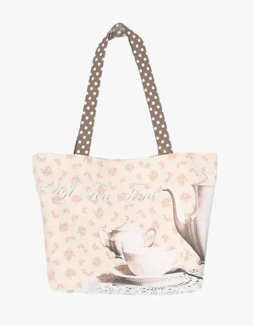 [HONKYO] Soft Tea Time Tote Bag