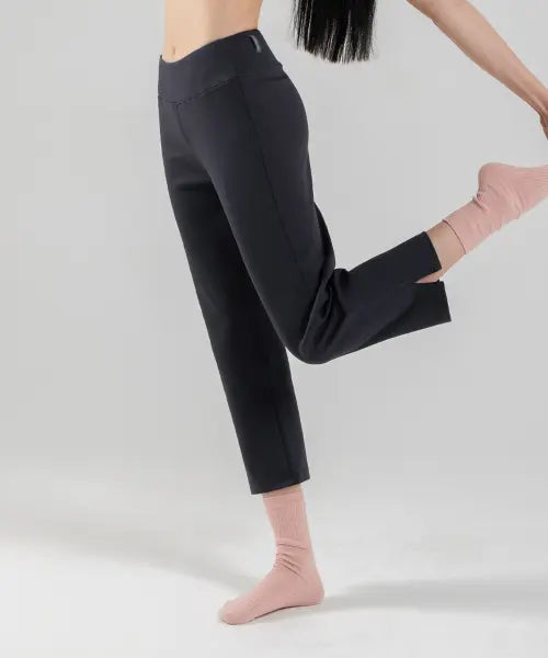 [MOREOUT] Women's Yoga Cotton Stretch Capri Pants 5PP6596 / 여성요가복 코튼 스트레치 카프리 팬츠 5PP6596