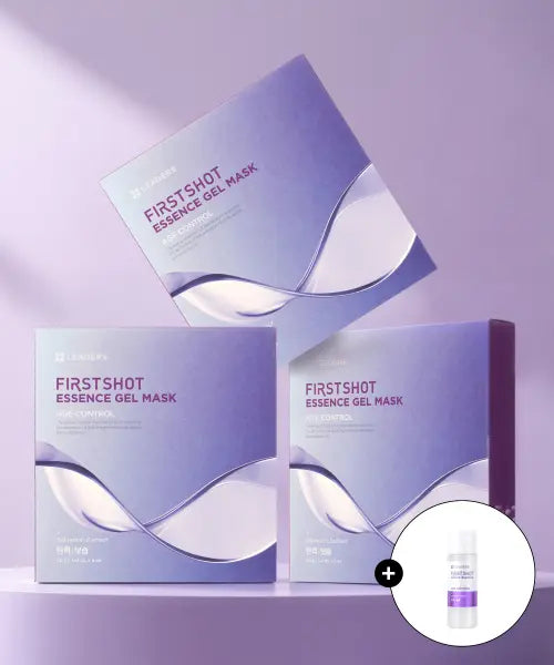 [LEADERS COSMETICS] FIRST SHOT ESSENCE GEL MASK 15ea / 리더스 퍼스트 샷 에센스 겔 마스크 에이지 컨트롤 15매 (에센스 에이지 컨트롤 30ml 증정)