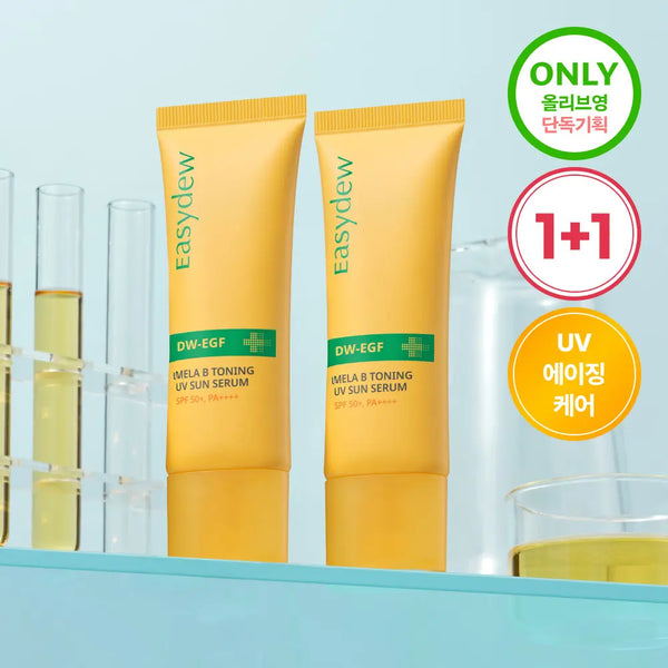 [easydew] Easydew Melabe Toning UV Sun Serum 40ml (2-Pack) / [단독기획] 이지듀 멜라 비 토닝 유브이 선 세럼 40ml 2입 기획