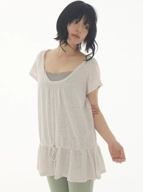 [EXPIRED GIRL] Still Flower Top Ash Ivory / [3rd] Still Flower Top Ash Ivory