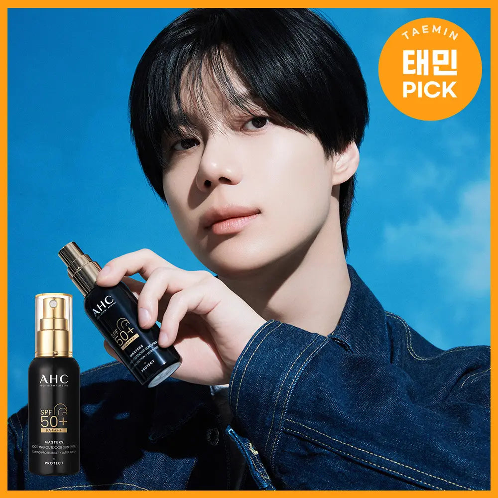 [AHC] AHC Master Soothing Outdoor Sun Spray 55ml / [태민PICK/쿨링진정] AHC 마스터즈 수딩 아웃도어 선스프레이 55ml