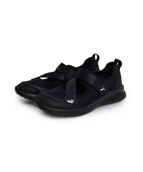 [PUMA] Adelina 2 Summer - PUMA Black-Warm White / 408811-01 / 아델리나 2 섬머 - 블랙:웜 화이트 / 408811-01