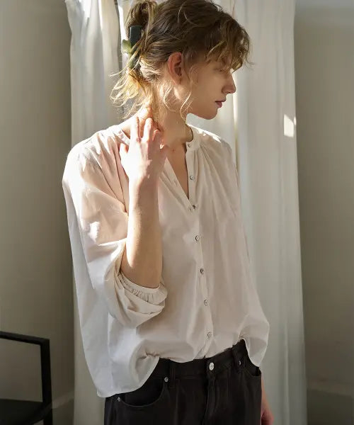 [108POUND] Ballet Blouse_Ivory