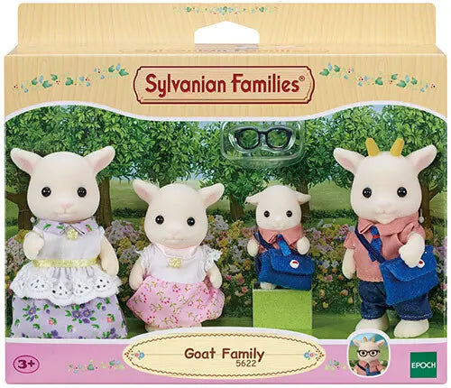 [실바니안 패밀리] Sylvanian Families 5622 Goat Family Doll Figure / [실바니안 패밀리] 5622-염소 가족 인형 피규어