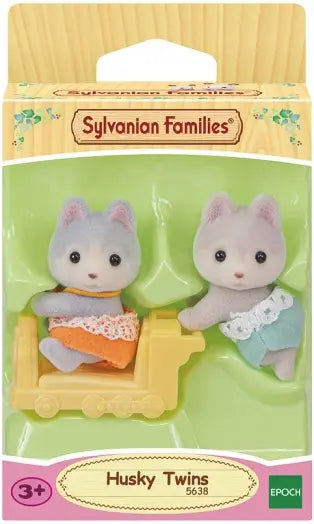 [실바니안 패밀리] Sylvanian Families 5638 Husky Twins Figure / [실바니안 패밀리] 5638-허스키 쌍둥이 인형 피규어