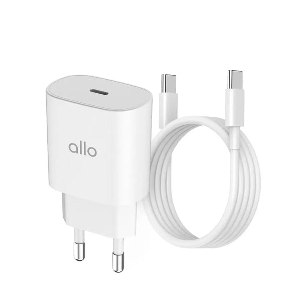 [allo] Allo Korea Compact 25W USB-C PD Fast Charger + Fast Charging Cable UC125PPS / [리뷰이벤트] 알로코리아 컴팩트 25W C타입 초고속충전기+고속충전 케이블 UC125PPS