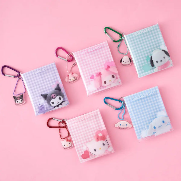 [10X10] Ten by Ten Sanrio Pompom Clear Pocket Pouch (Hello Kitty/Pochacco) / 텐바이텐 산리오 폼폼 클리어 포켓 파우치 (헬로키티/포차코)